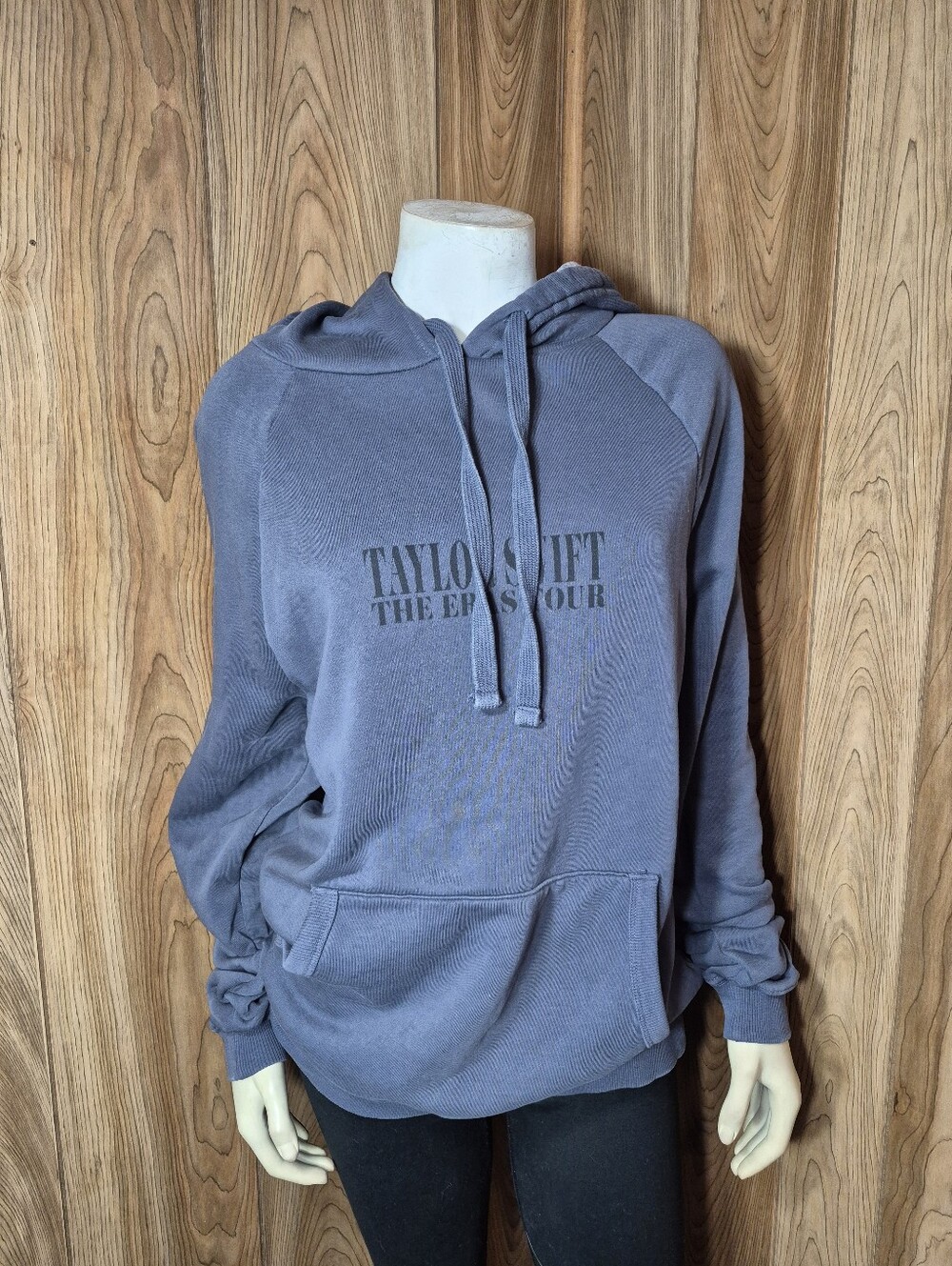 Taylor Swift The Eras Tour I Washed Pale Blue Hoodie Sz S Official .in great con